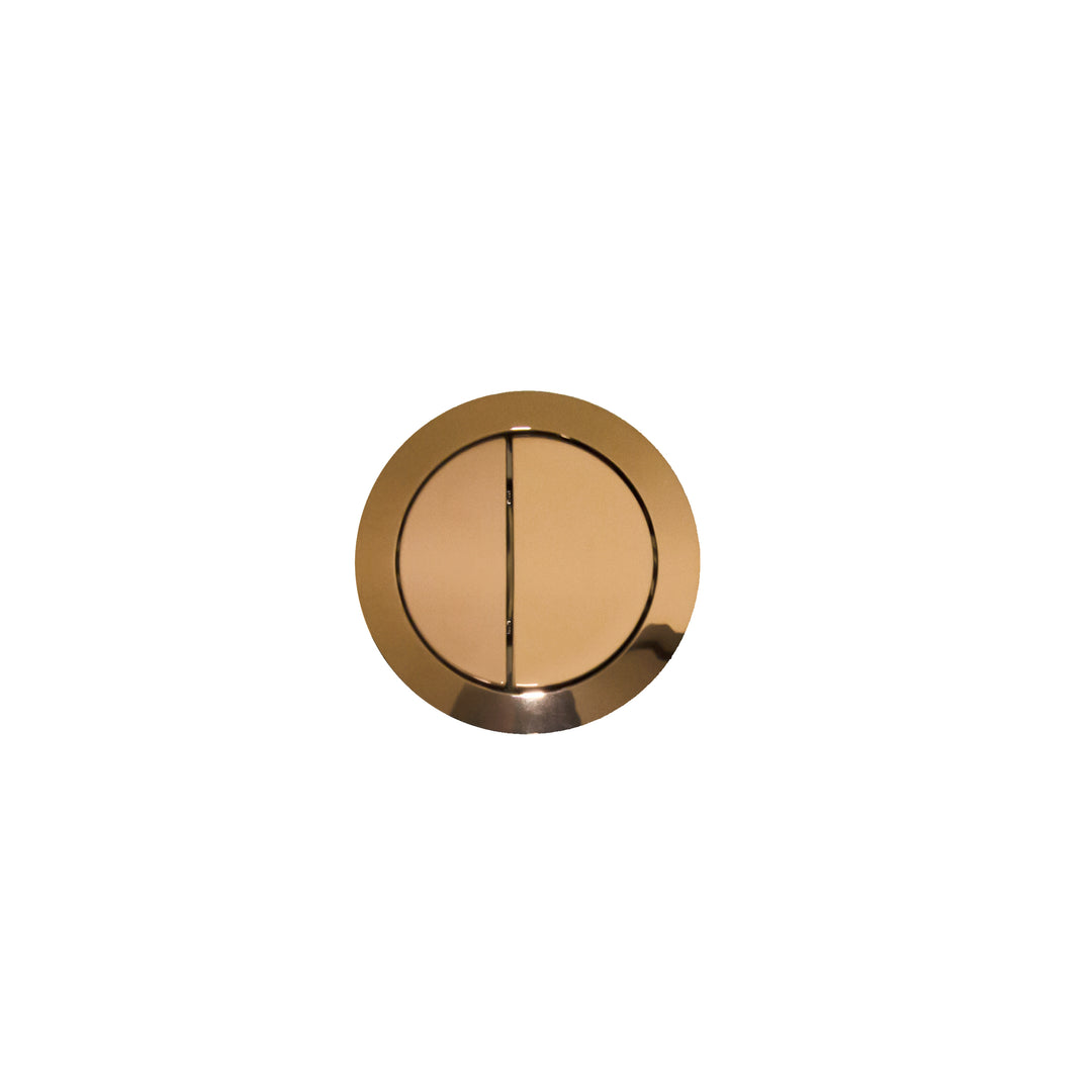 Round Toilet Flush Button Rose Gold IS10RG