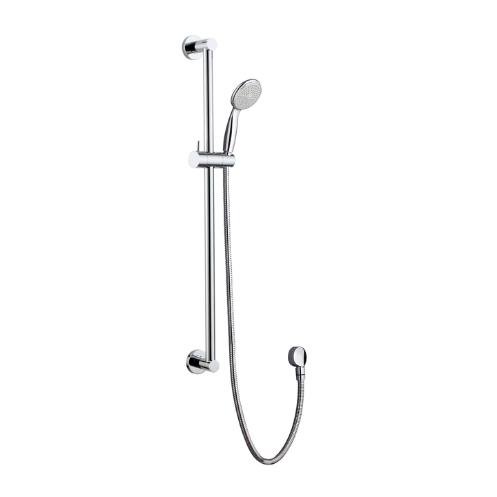 Round Rail With 3 Function Shower Head